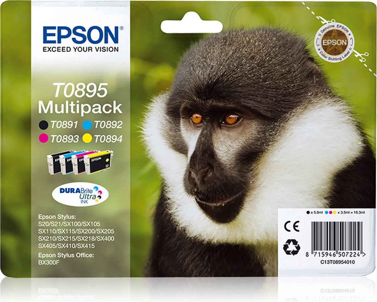 Epson C13T08954020 Inktcartridge