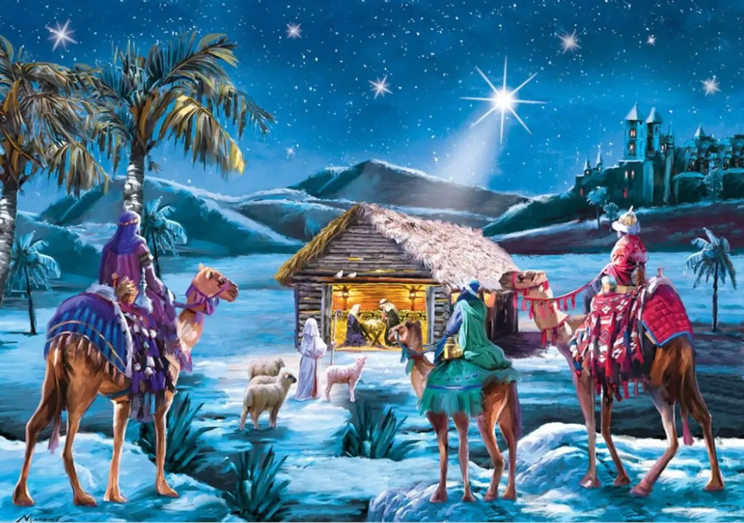 Eurographics De Drie Koningen Macneil Studio Legpuzzel 1000 Stuks - 68x48cm