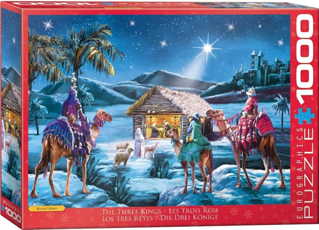 Eurographics De Drie Koningen Macneil Studio Legpuzzel 1000 Stuks - 68x48cm