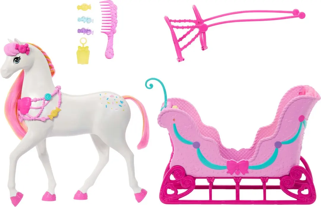 Barbie In The Nutcracker Land van Snoep Paard & Accessoires JNH63 - Meerkleurig