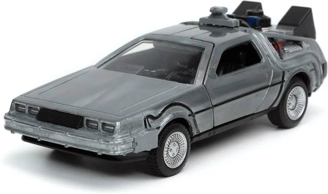 Jada Toys Back to the Future DeLorean Time Machine 1/32 Diecast Model