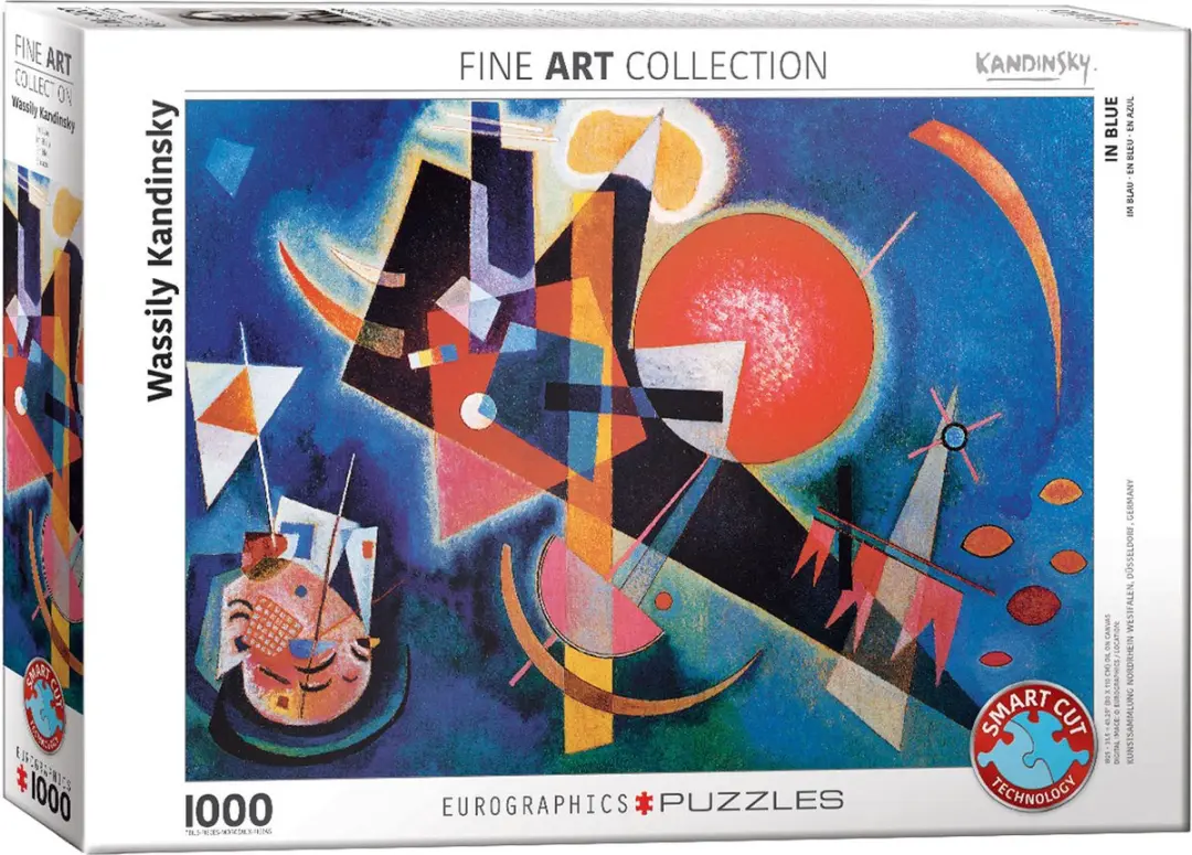 Eurographics Wassily Kandinsky Legpuzzel 1000 Stuks - 68x48cm