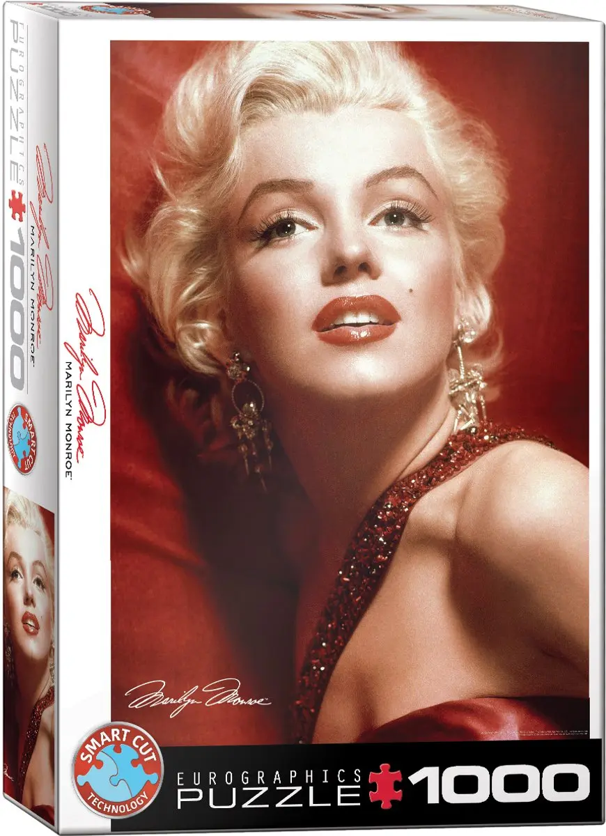 Eurographics Marilyn Monroe Red Portrait Legpuzzel 1000 Stuks