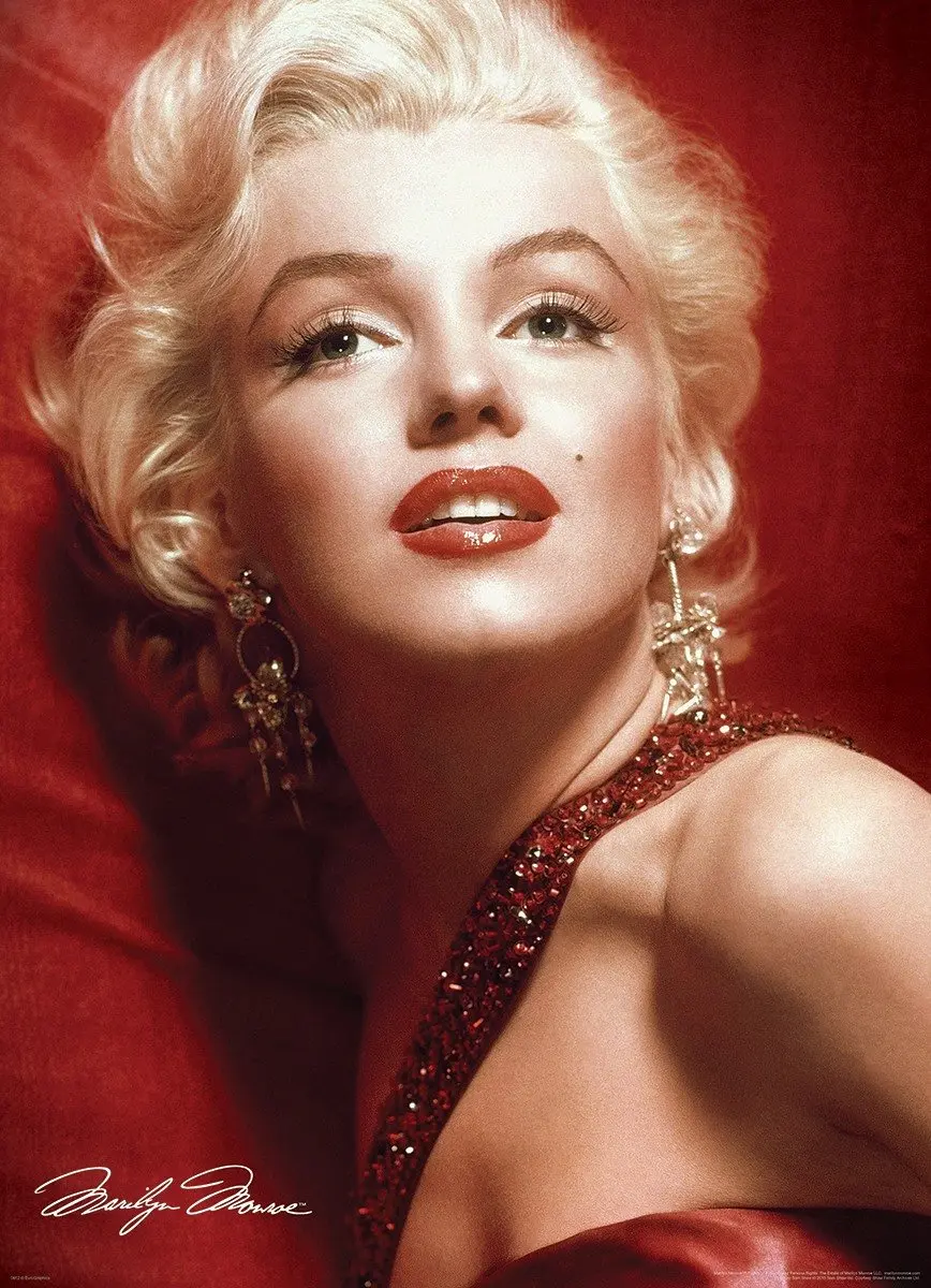 Eurographics Marilyn Monroe Red Portrait Legpuzzel 1000 Stuks - MPN eu6000-0812