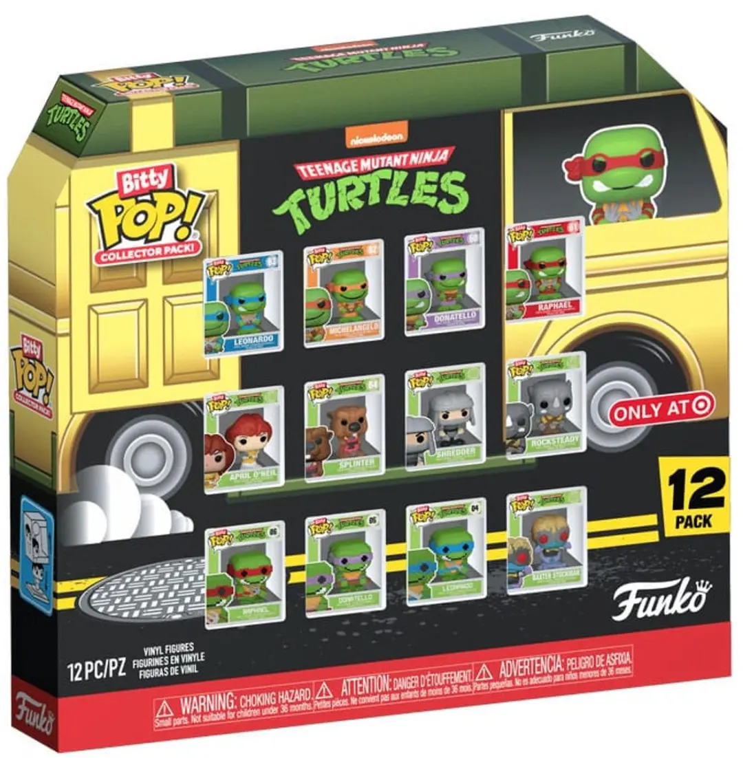 Funko Bitty Pop TMNT 12 Pack