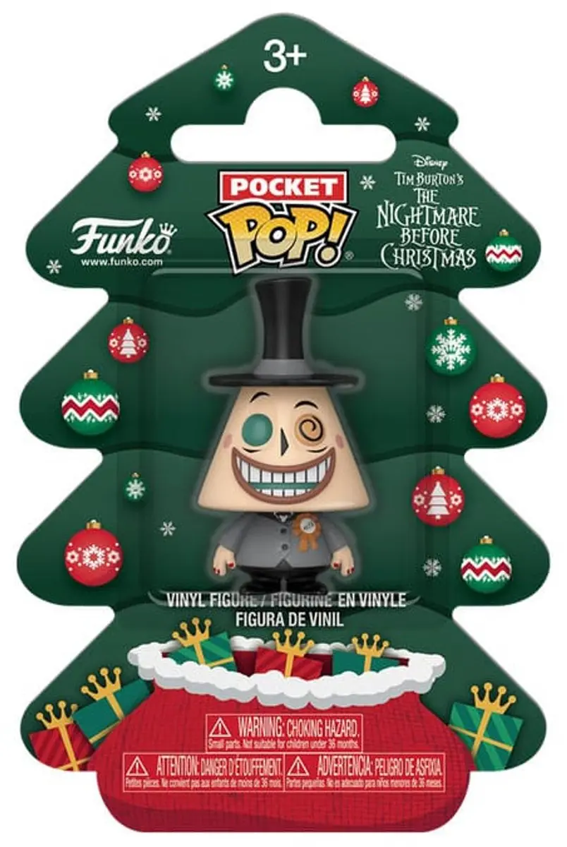 Funko Nightmare Before Christmas Pocket POP! FK86094 - Mayor & Tree - 4cm - Multicolor - afbeelding 2 van 2