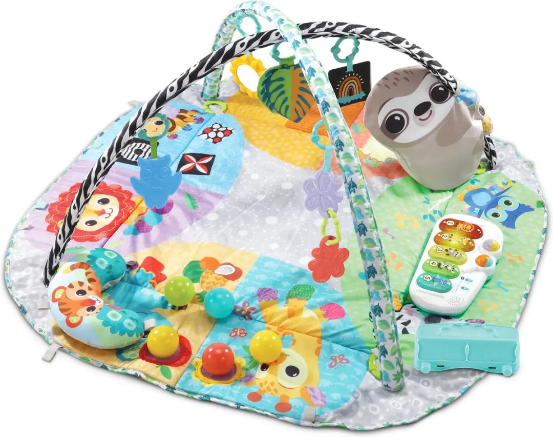 VTech Baby Dierenvriendjes Speelmat 7-in-1 - 9 Speelelementen