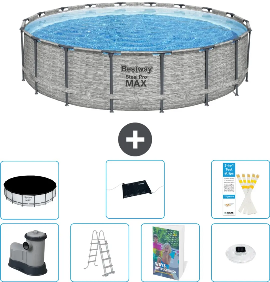 Bestway Steel Pro MAX Zwembad 549cm