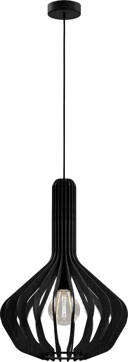 Eglo Velasco Hanglamp E27 - Ø38cm - Zwart