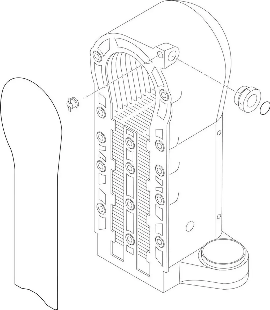 Bosch Warmtewisselaar 87154069400