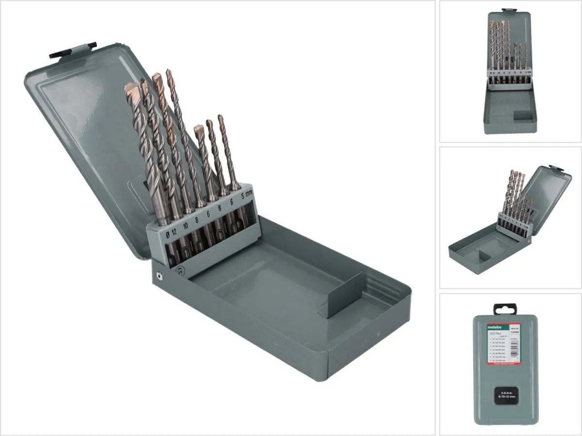 Metabo Pro 4 SDS-Plus Hamerborenset 7-delig - 630584000