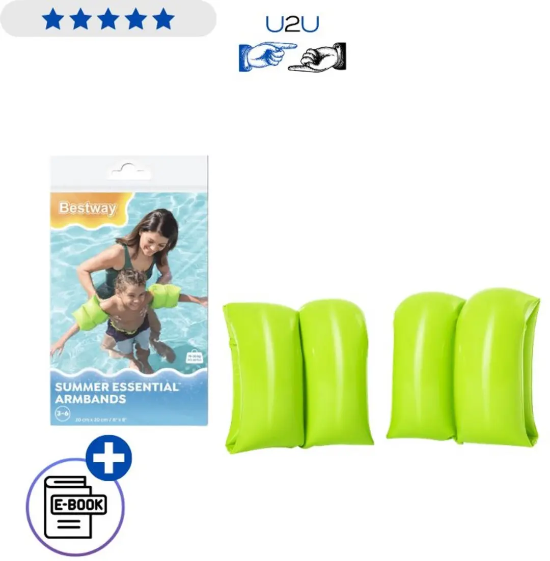 Bestway Zwemvleugels Groen 32005