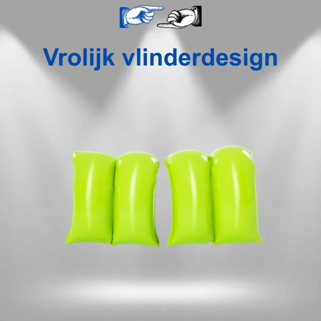 Bestway Zwemvleugels Groen 32005 - 20cm - afbeelding 2 van 6