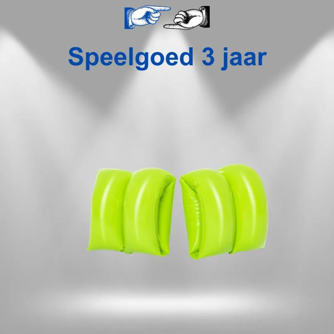 Bestway Zwemvleugels Groen 32005 - 20cm - afbeelding 3 van 6