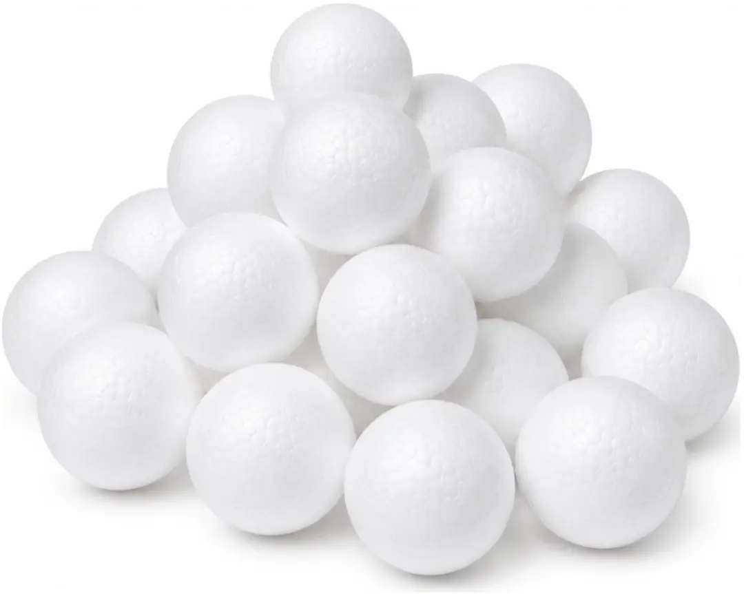 Bellatio Design Piepschuim Bollen D8cm