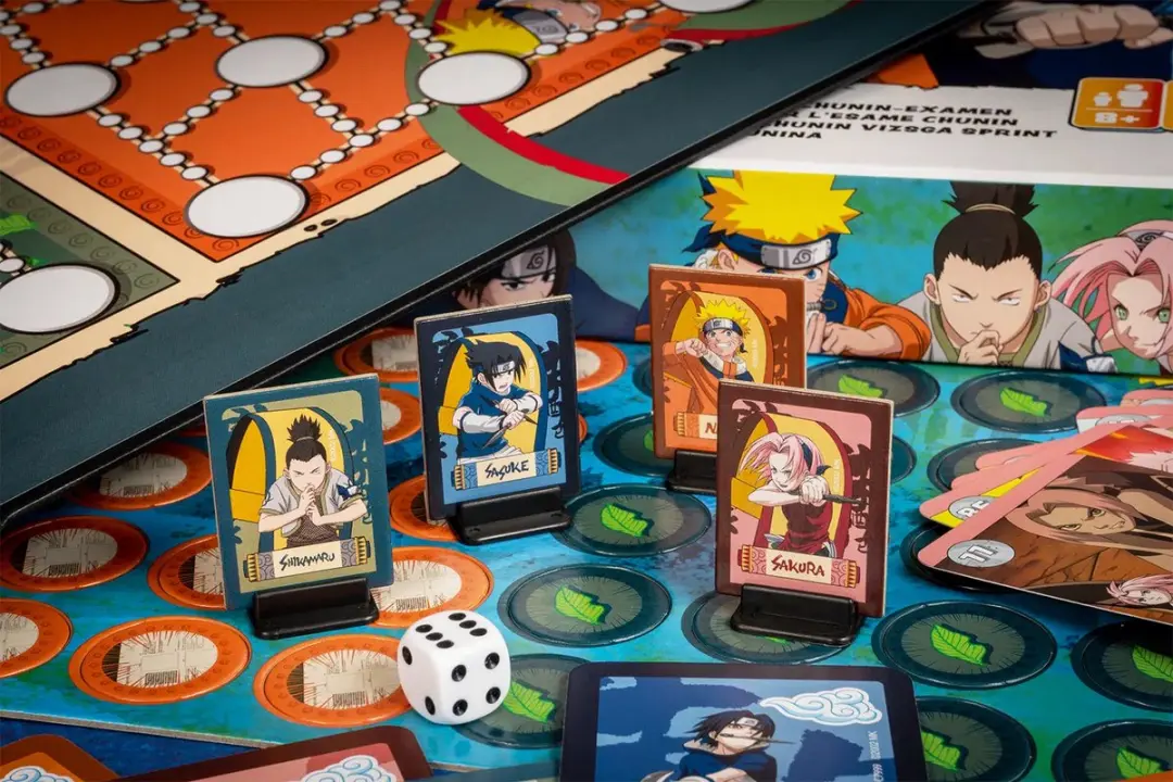 Cartamundi Naruto De Sprint voor het Chunin-Examen Bordspel - 2-4 Spelers