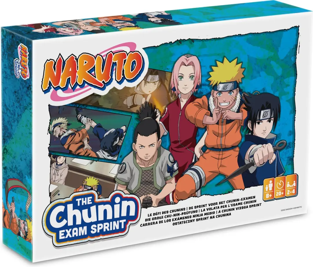 Cartamundi Naruto De Sprint voor het Chunin-Examen Bordspel - 2-4 Spelers