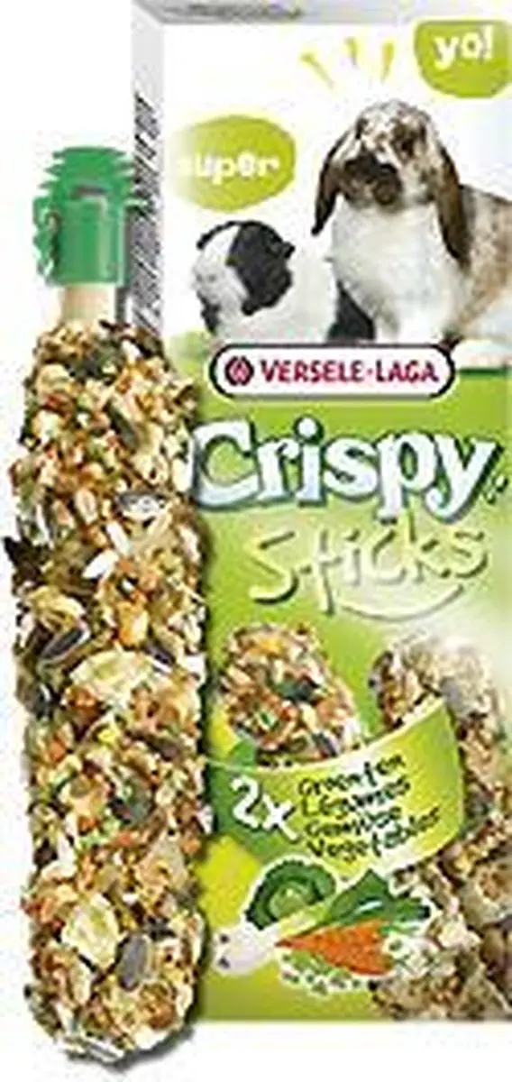 Versele-Laga Crispy Sticks Hamster & Rat Groente