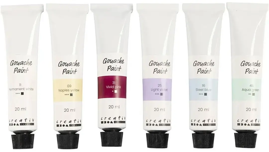 Creativ Company Gouacheverf Pastel