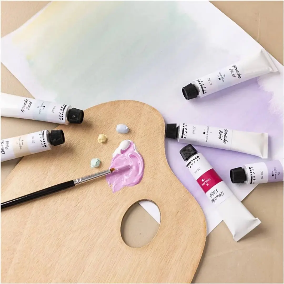 Creativ Company Gouacheverf Pastel - 6x20ml