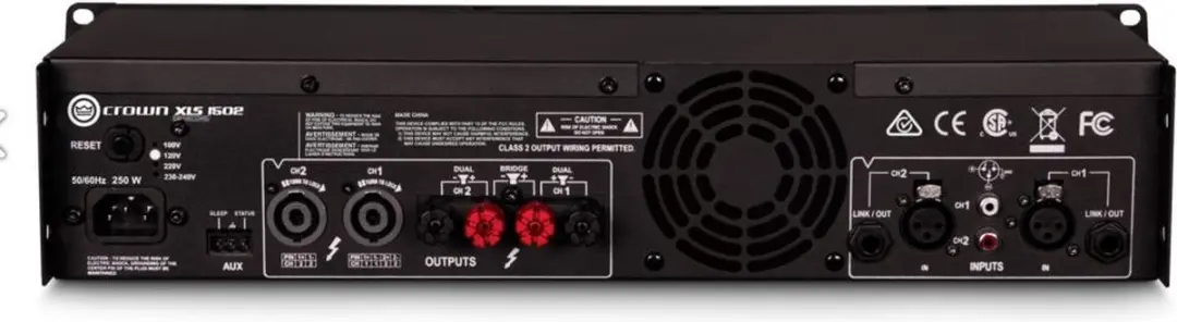 Crown DriveCore XLS 1502 PA Versterker