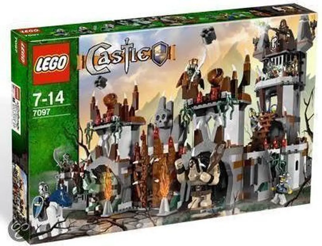 LEGO Castle Bergfort van de Trollen 7097