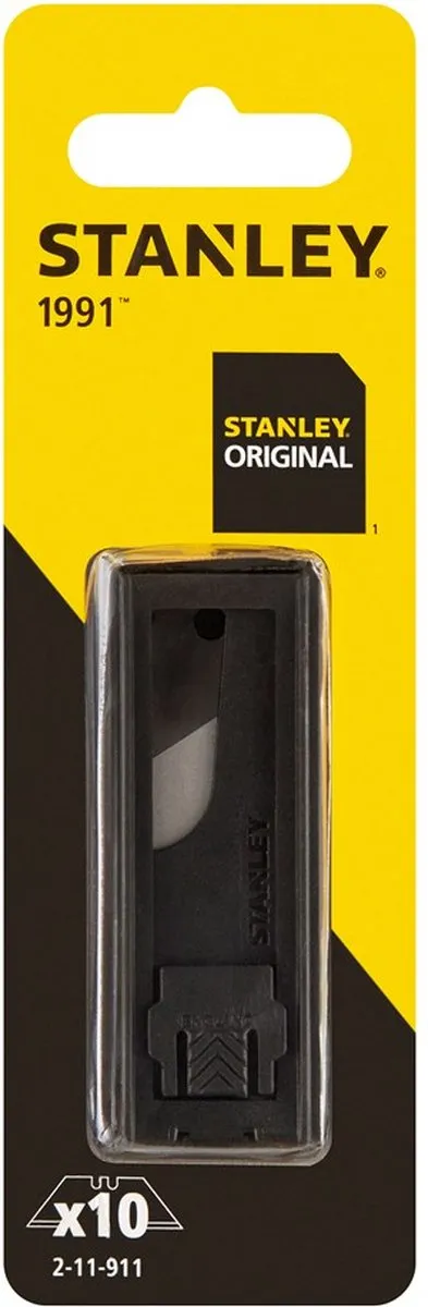 Stanley Reserve Mesjes 2-11-911 - 10 Stuks - Zwart/Zilver - afbeelding 6 van 6