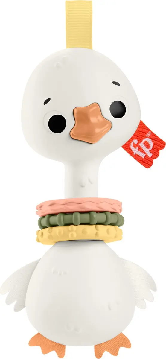 Fisher-Price Bijt Rammelaar Clack & Quack Eend
