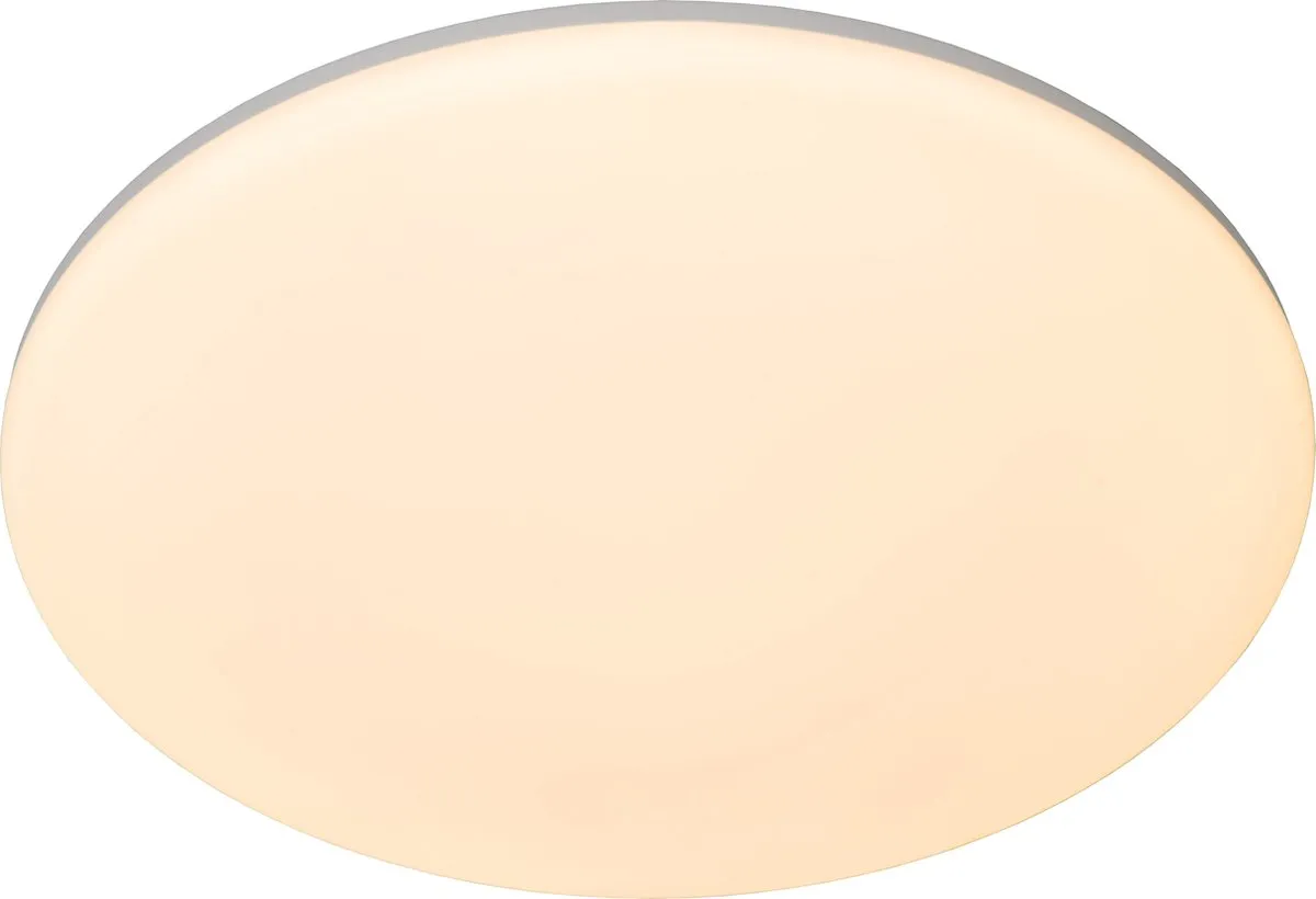 Lucide OLSON Plafonnière Badkamer LED 45cm - Opaal - 3000K/6500K