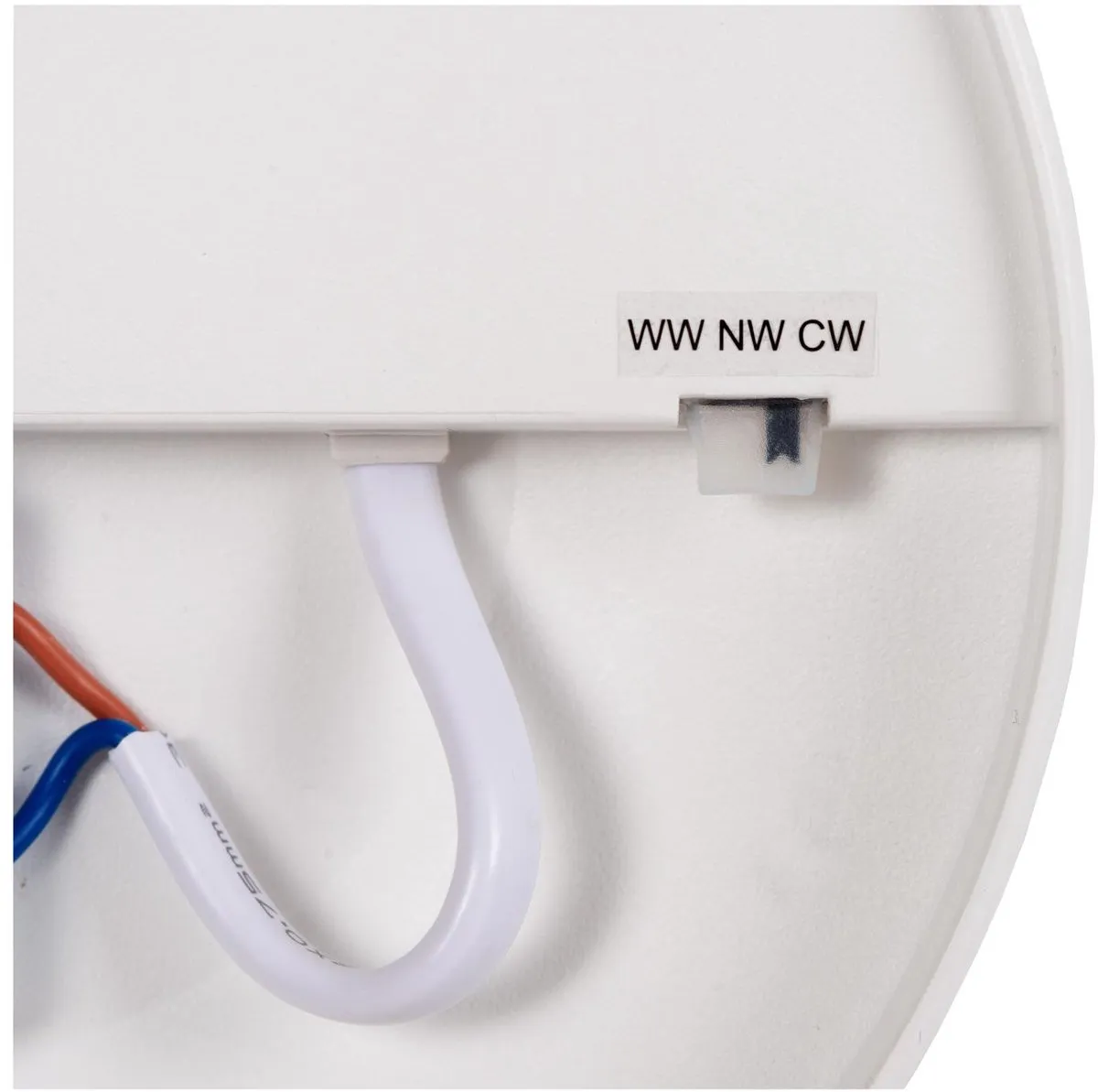 Lucide OLSON Plafonnière Badkamer LED 45cm - Opaal - 3000K/6500K