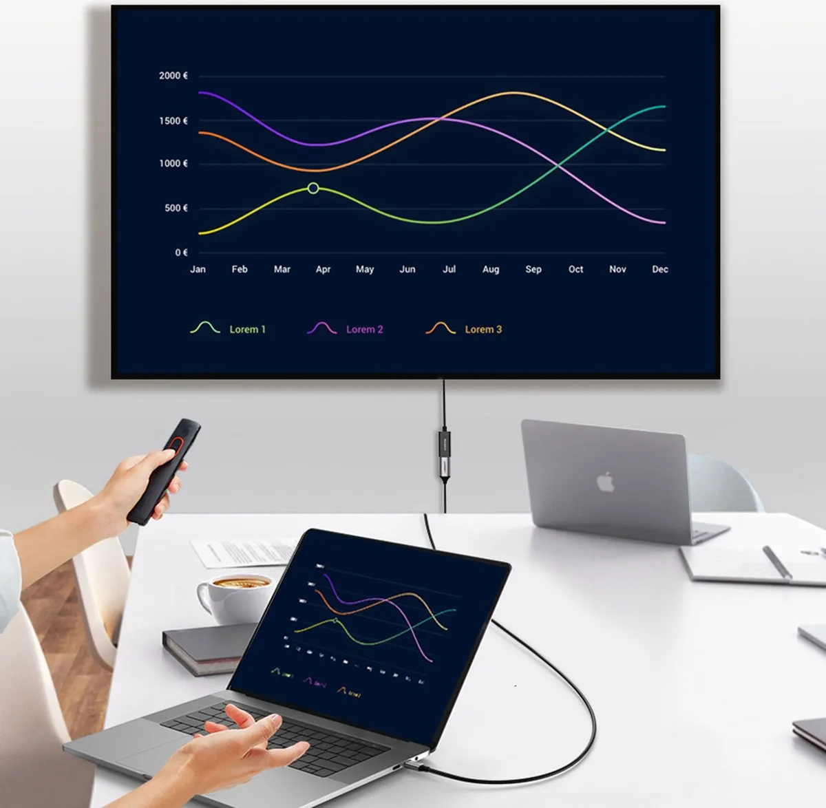 Ugreen DisplayPort naar HDMI Adapterkabel MM137 - 4K - Zwart