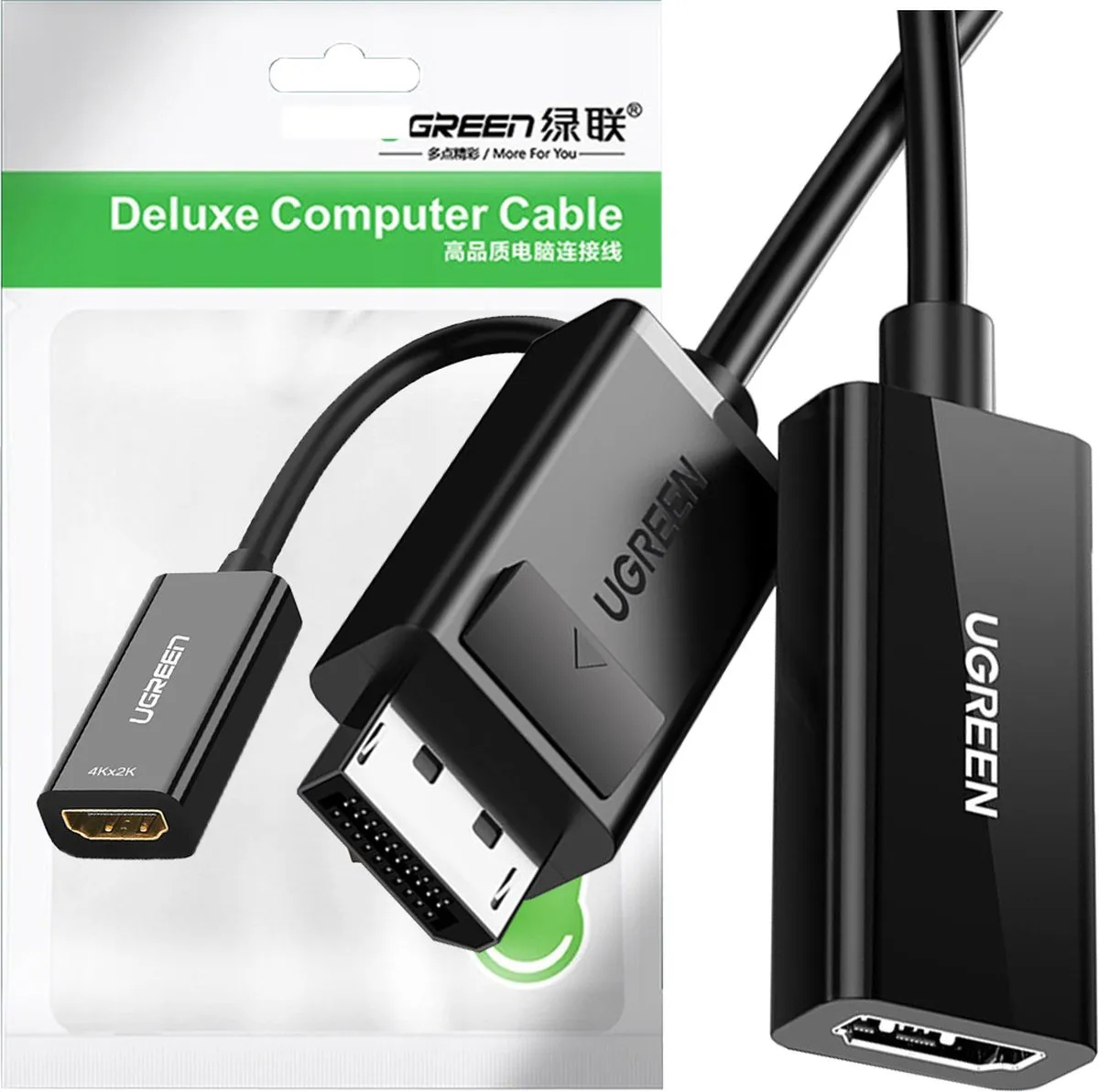 Ugreen DisplayPort naar HDMI Adapterkabel MM137