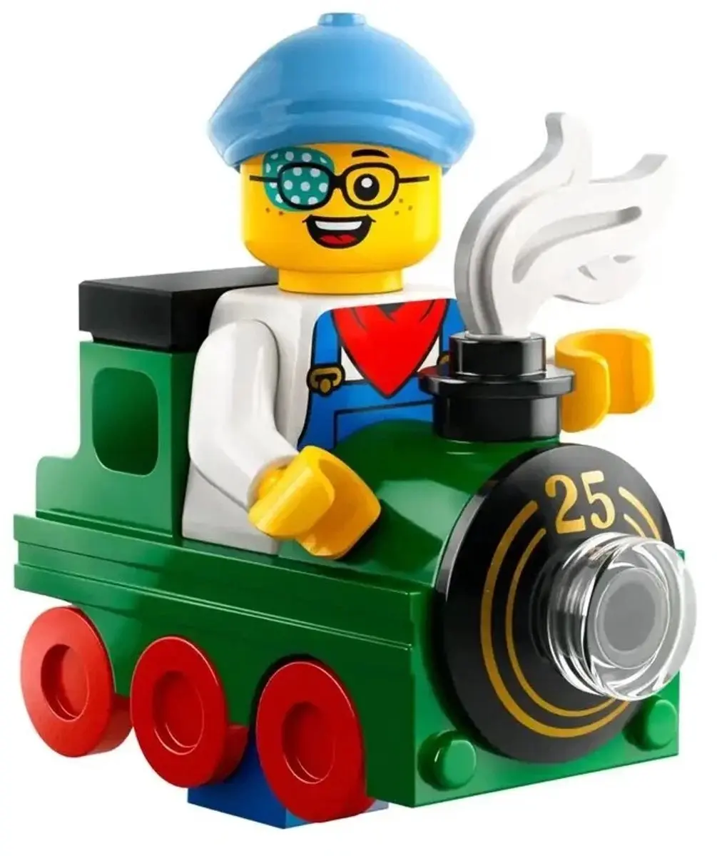 LEGO Minifiguren Serie 25 Train Kid 71045