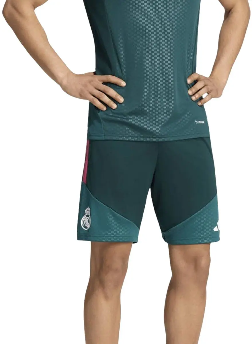 Adidas Real Madrid Training Short 2026/2027 KB6350 - XS - Groen/Blauw/Roz
