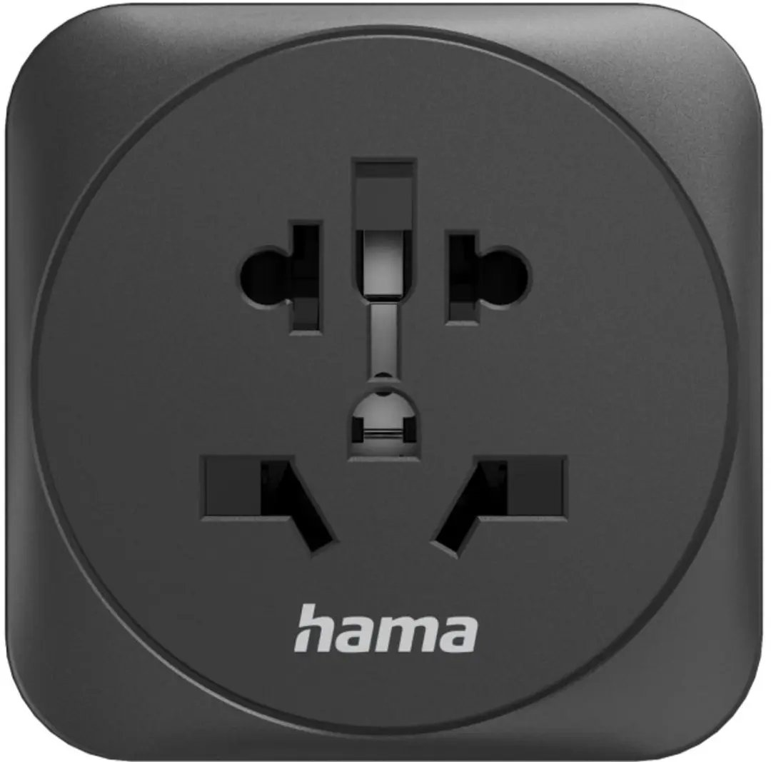 Hama Reisstekker World naar EUR 00223460 - USB-A & USB-C PD - Zwart - afbeelding 2 van 6