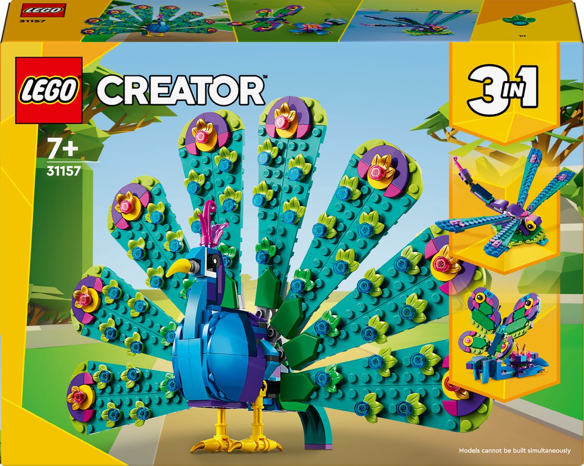 LEGO Creator 3in1 31157 - Exotische pauw
