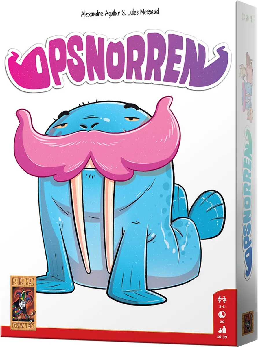 999 Games Opsnorren Kaartspel 999-OPS01 - 3-6 Spelers