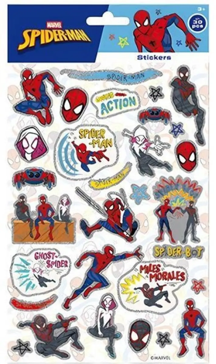 Disney Spiderman 3D Stickers