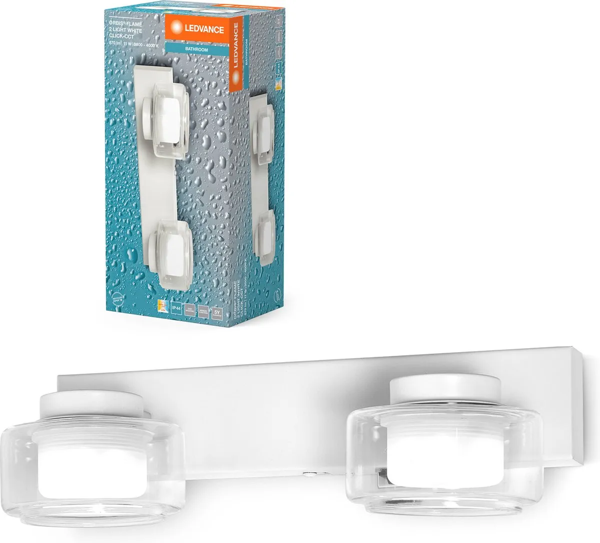 LEDVANCE Orbis Flame Wandlamp 11W IP44