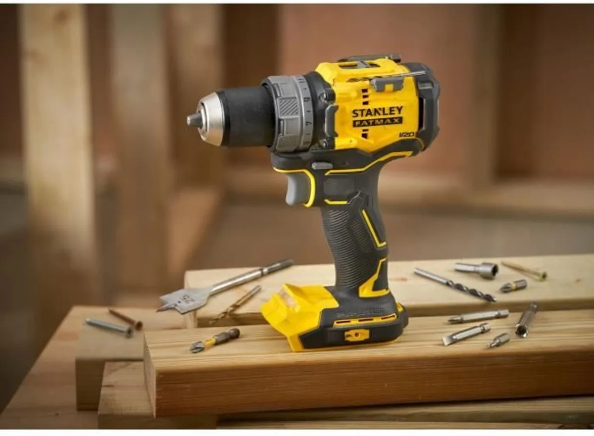 Stanley Fatmax V20 SFMCD725D2K-QW Accuboormachine - 2x 2,0Ah - 2 snelheden