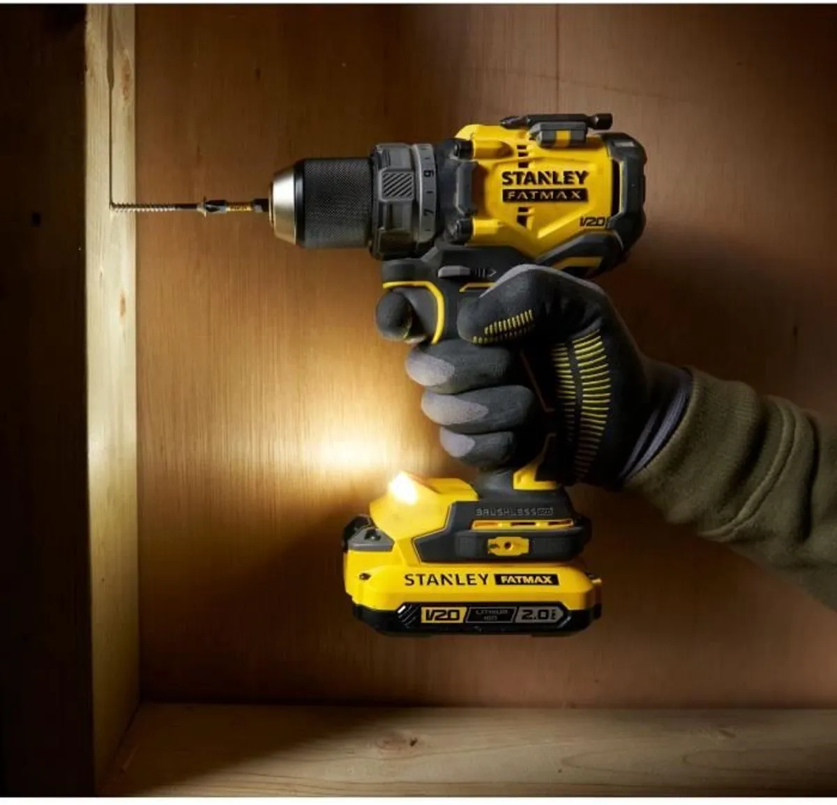 Stanley Fatmax V20 SFMCD725D2K-QW Accuboormachine - 2x 2,0Ah - 2 snelheden