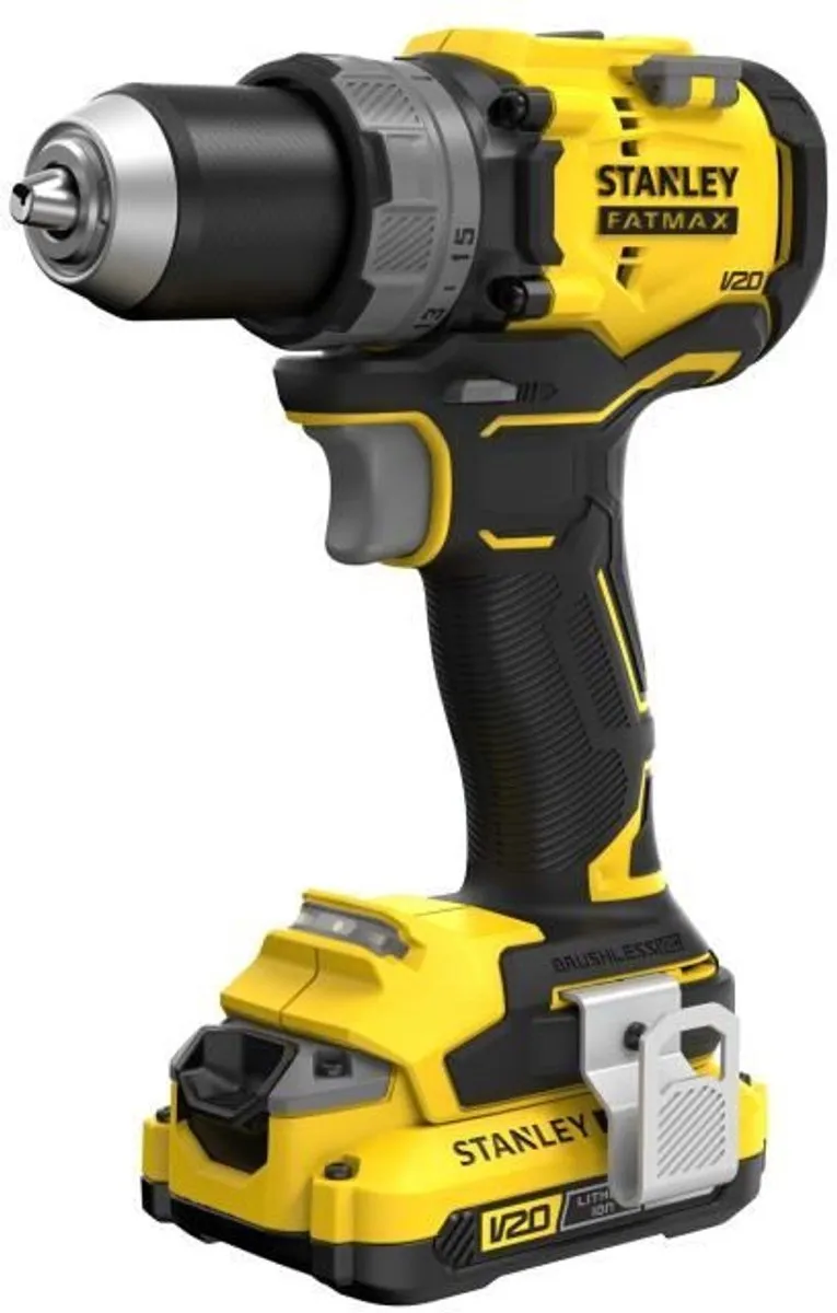Stanley Fatmax V20 SFMCD725D2K-QW Accuboormachine - 2x 2,0Ah - 2 snelheden