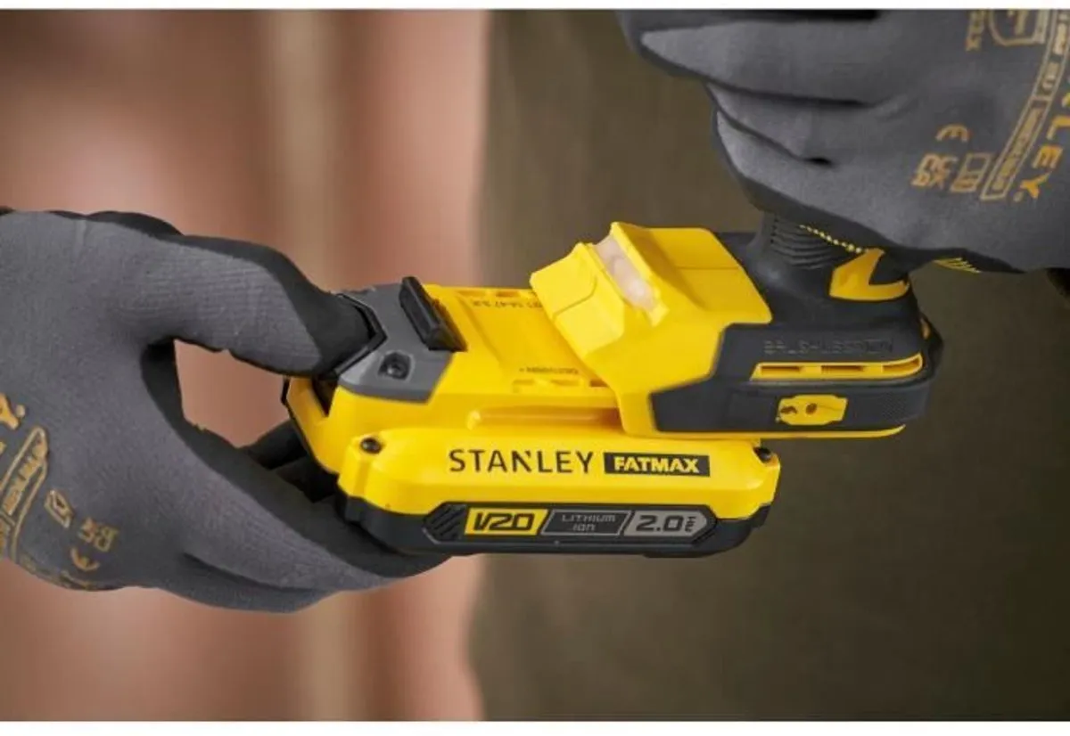 Stanley Fatmax V20 SFMCD725D2K-QW Accuboormachine - 2x 2,0Ah - 2 snelheden