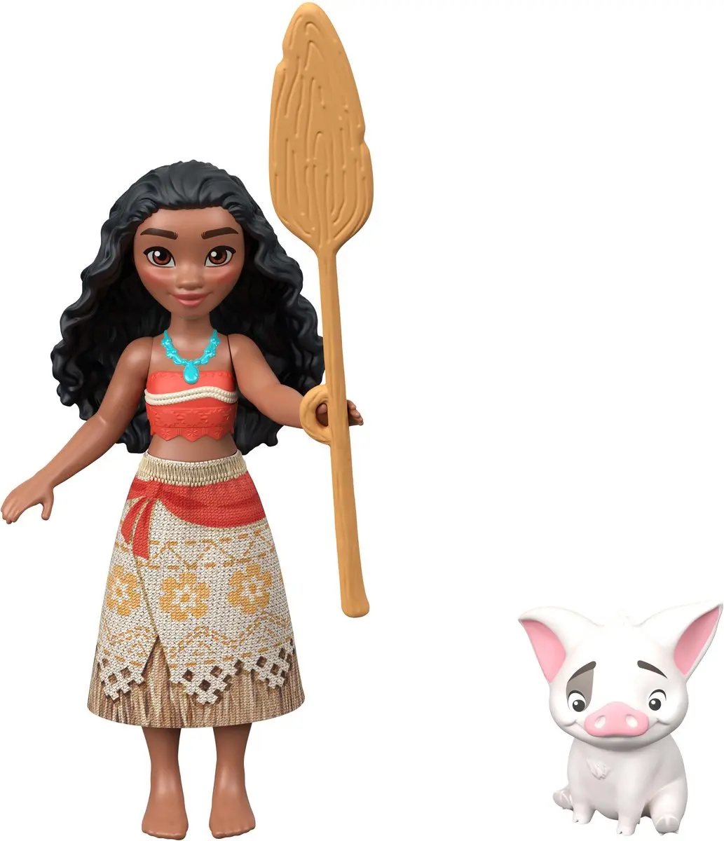 Mattel Vaiana Actiefiguur 3-Pack - 9cm - Multi