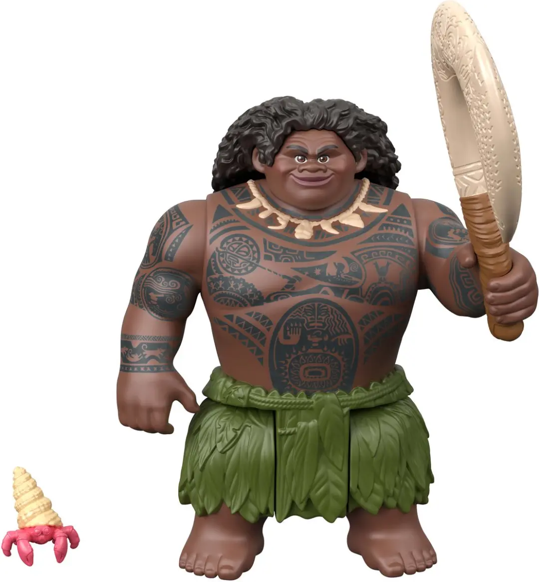 Mattel Vaiana Actiefiguur 3-Pack - 9cm - Multi
