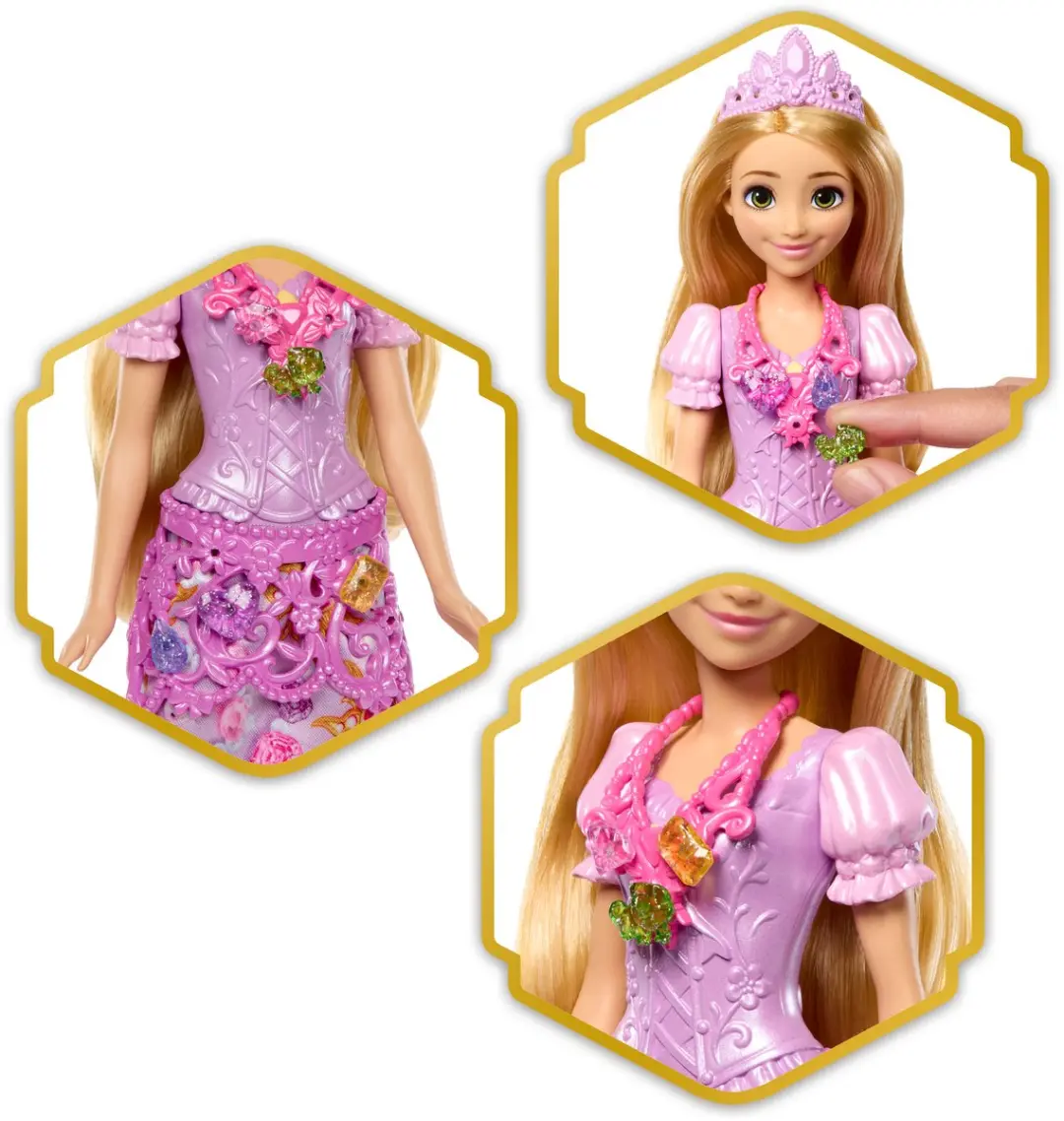 Mattel Disney Princess Jewel Reveal Rapunzel Modepop