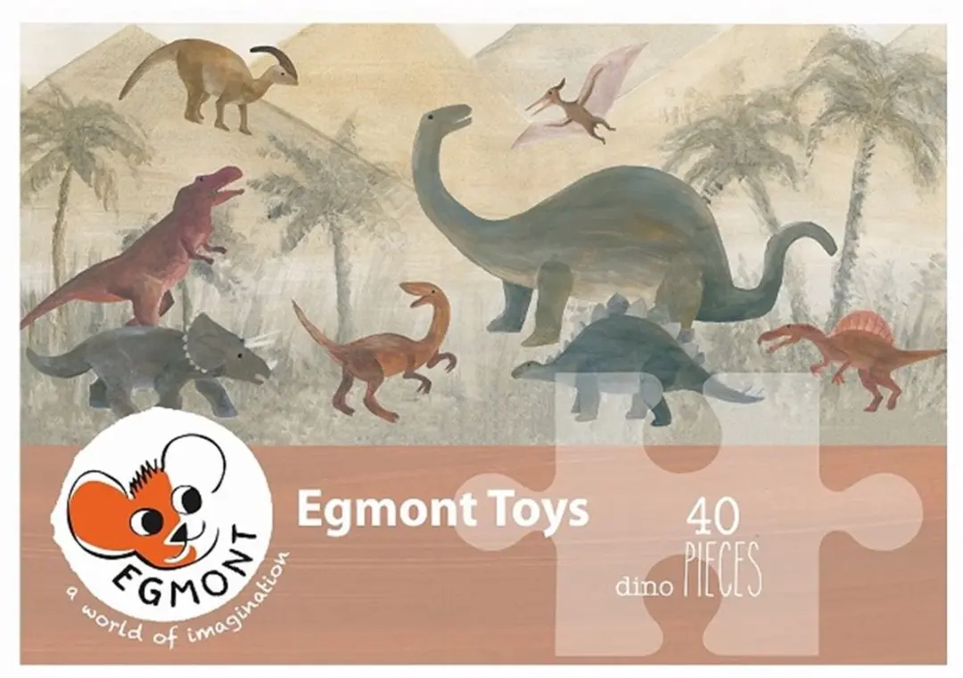 Egmont Toys Dinosaurus Puzzel 40 Stuks