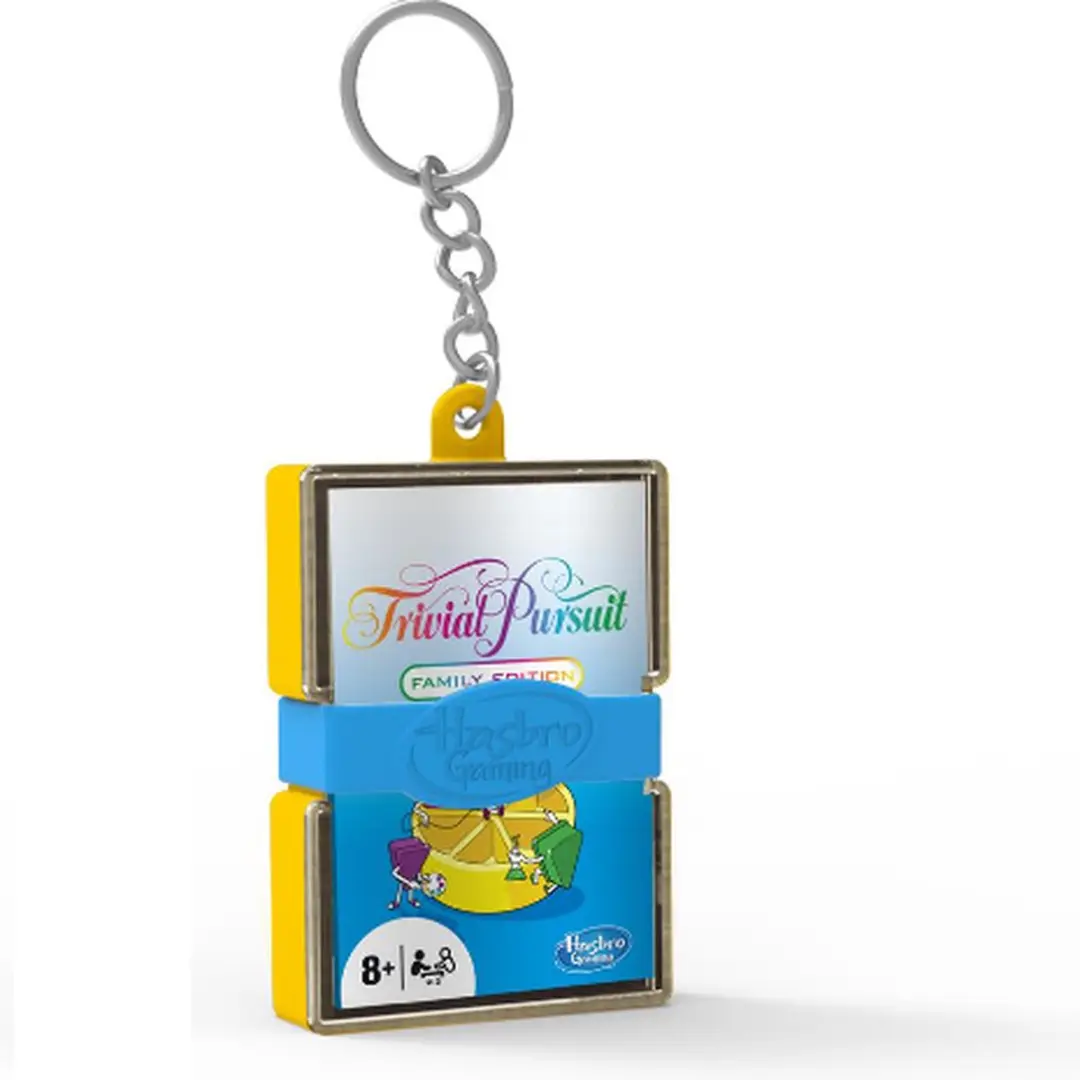 Hasbro Trivial Pursuit Mini Spel Sleutelhanger - Triviant