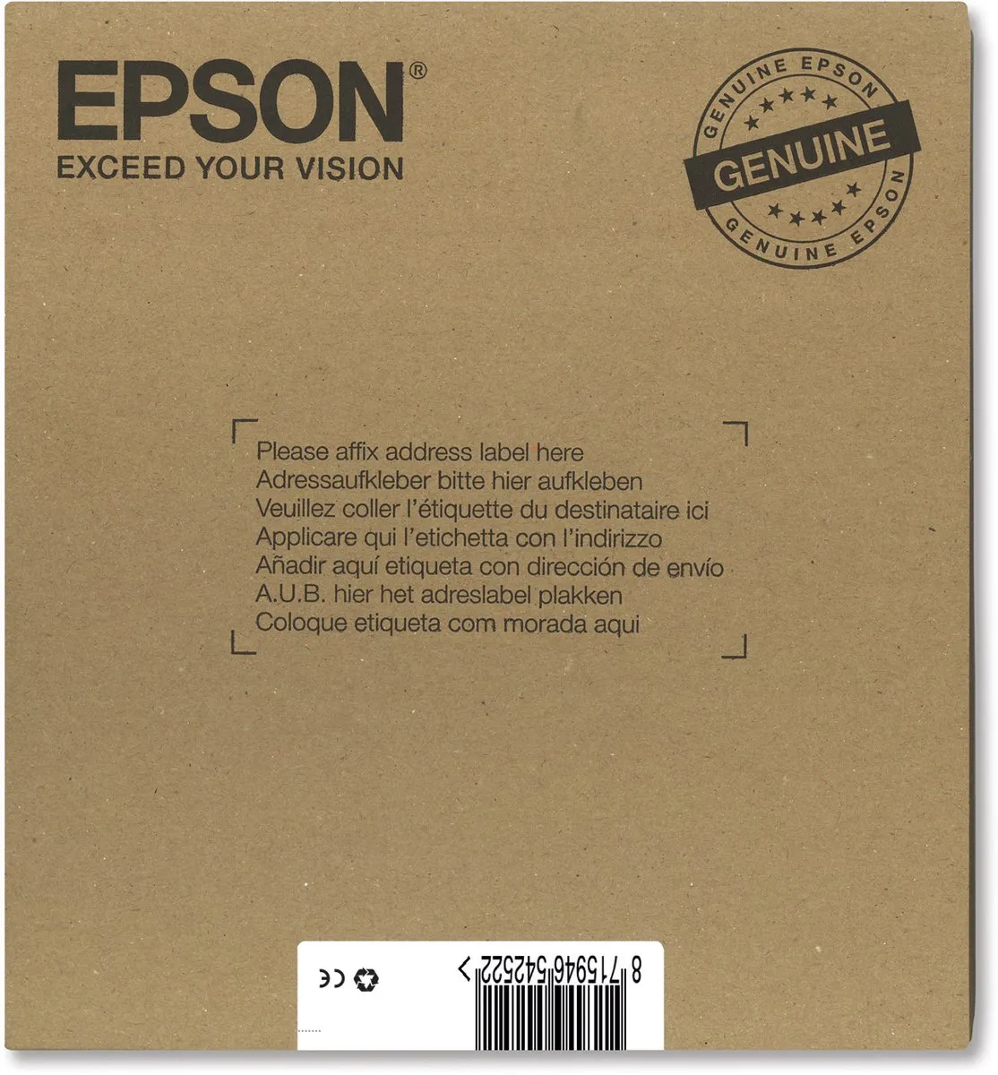 Epson C13T07154511 Inktcartridge - 23.9ml Multicolor