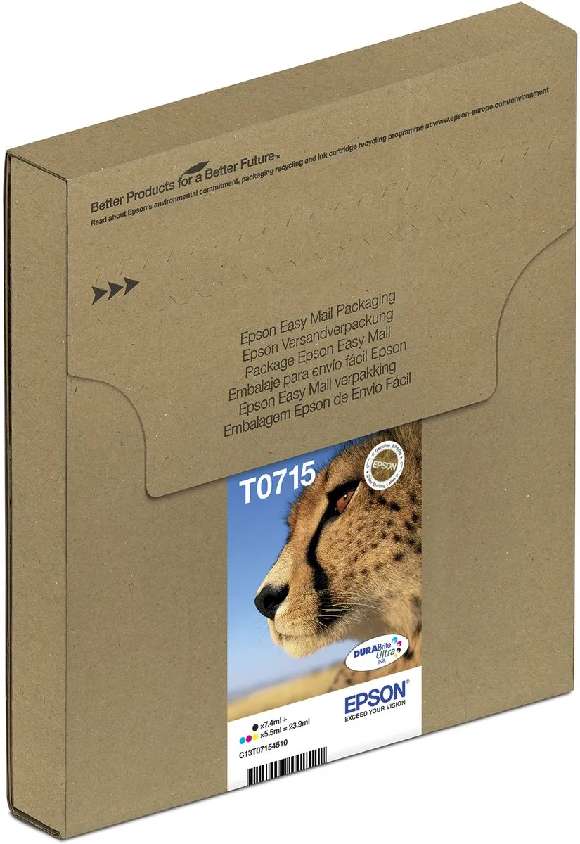 Epson C13T07154511 Inktcartridge - 23.9ml Multicolor
